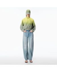 Alexander Wang - Float Bleach Mid-Rise Jeans - Lyst