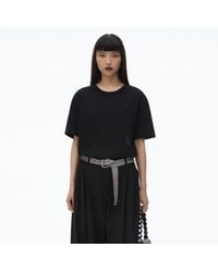 Alexander Wang - Cotton-Jersey Logo Tee - Lyst