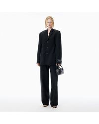 Alexander Wang - Wool Mohair Blazer - Lyst