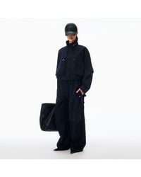 Alexander Wang - Cargo Jacket Cotton Cropped - Lyst