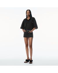 Alexander Wang - Mid Rise Mini Skort - Lyst