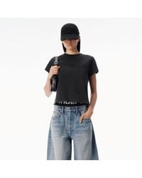 Alexander Wang - Mirrored Logo Tee - Lyst