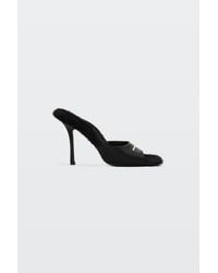 Alexander Wang - Cher 105Mm Faux Fur Mule - Lyst