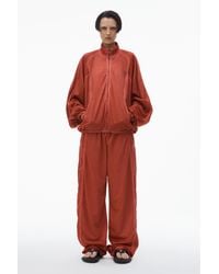 Alexander Wang - Unisex Track Jacket In Perforated Mesh - Lyst
