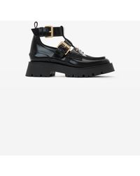 Alexander Wang - Carter Box Calf Ankle Strap Boot In Leather - Lyst