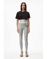 alexander wang leggings grey