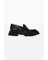 Alexander Wang - Carter Mid-heel Lug Loafer In Leather - Lyst