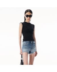 Alexander Wang - Twisted Bust Layered Tank - Lyst
