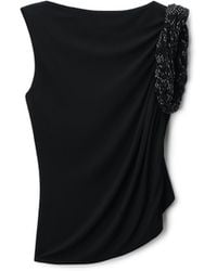 Alexander Wang - Crystal Twist Sleeveless Top - Lyst