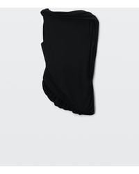 Alexander Wang - Asymmetric Drape Twisted Top - Lyst