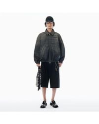Alexander Wang - Cotton Shorts With Key Hardware - Lyst