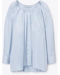 Alexander Wang - Bungee Scoop Neck Mini Shirt Dress - Lyst