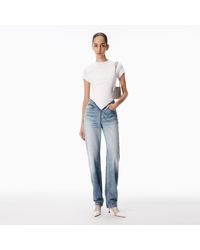 Alexander Wang - Zip V-Waist Jean - Lyst