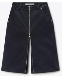 Alexander Wang - Midi Skort With Front Zip And Utility Details - Lyst