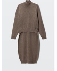 Alexander Wang - High-Low Hem Turtleneck - Lyst