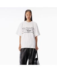 Alexander Wang - Oversized Graphic Tee - Lyst