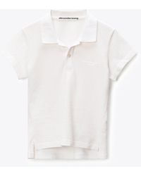 Alexander Wang - Crystal Hotfix Polo - Lyst