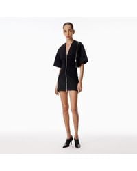 Alexander Wang - Zipper Tee Dress - Lyst