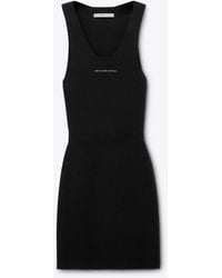 Alexander Wang - Jacquard Logo Racer Mini Dress - Lyst