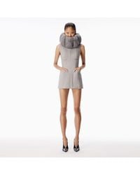 Alexander Wang - Bonded Mini Dress - Lyst