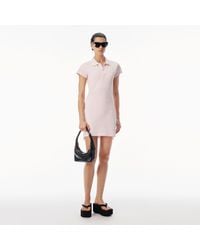 Alexander Wang - Crystal Embellished Polo Dress - Lyst