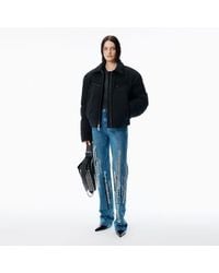 Alexander Wang - Ez Jean With Vertical Logo - Lyst