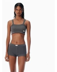 Alexander Wang - Waffle-Knit Cami Tank - Lyst