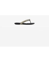 Alexander Wang - Jenna Tubular Flat Thong Sandal - Lyst