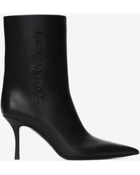 Alexander Wang - Delphine Ankle Boot In Leather - Lyst