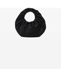 Alexander Wang - Crescent Small Handle Bag In Satin W/debossed Logo - Lyst