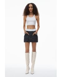 Alexander Wang - Pre-Styled Cargo Miniskirt - Lyst