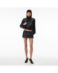 Alexander Wang - Mini Skirt With Bungee Drawcord - Lyst