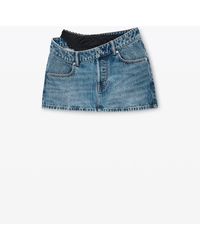 Alexander Wang Pre-styled Denim Jeans With Pointelle