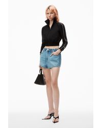 Alexander Wang - Logo-embossed Marathon Shorts - Lyst