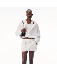 Alexander Wang - Gathered Button Down Shirt With Tank - Lyst