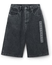 Alexander Wang - Low Rise Board Short W/ Flasher Graphic - Lyst