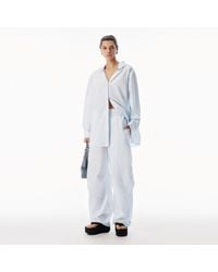 Alexander Wang - Boxer Waist Mid-Rise Track Pant - Lyst