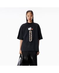 Alexander Wang - Oversized Graphic Tee - Lyst