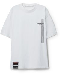 Alexander Wang - Short Sleeve Tee W/ Flasher Graphic - Lyst