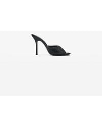 Alexander Wang - Cher Crystal Hotfix 105Mm Mule - Lyst