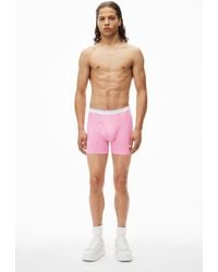 Alexander Wang - Boxer Brief In Ribbed Jersey - Lyst