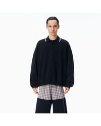 Alexander Wang - Long-Sleeve Polo Shirt - Lyst