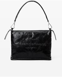 Alexander Wang - Punch Tech Shoulder Bag In Crackle Patent Leather - Lyst