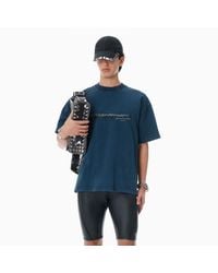 Alexander Wang - Cotton Oversized Logo Tee - Lyst