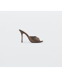 Alexander Wang - Cher Crystal Hotfix 105Mm Mule - Lyst