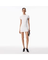 Alexander Wang - Pre-Styled Short Sleeve Mini Dress - Lyst