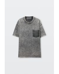 Alexander Wang - Shadow Pocket Short Sleeve Tee - Lyst