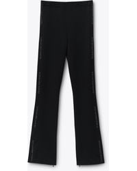 Alexander Wang - Debossed Logo Fitted Pant - Lyst