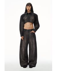 Alexander Wang - Low-rise Five-pocket Pant In Cotton - Lyst