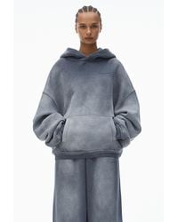 Alexander Wang - Unisex Crystal Hotfix Hoodie - Lyst